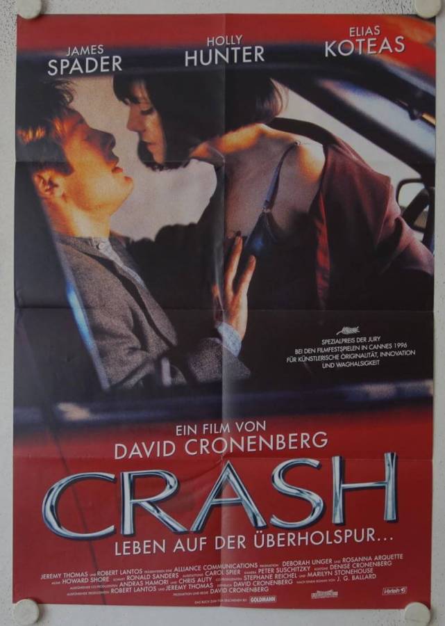 Crash original release german movie poster